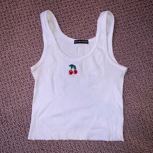 brandy melville cherry tank